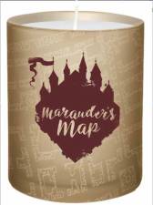 Harry Potter: Marauder's Map Glass Candle af Insight Editions